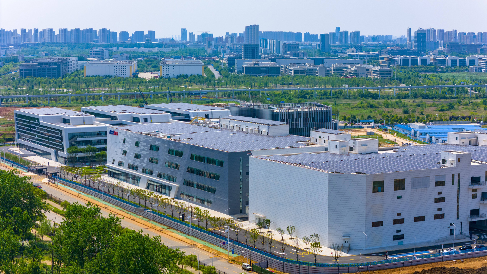 武汉正源光子产业园电房及仓储自动灭火系统建设案例新闻图片